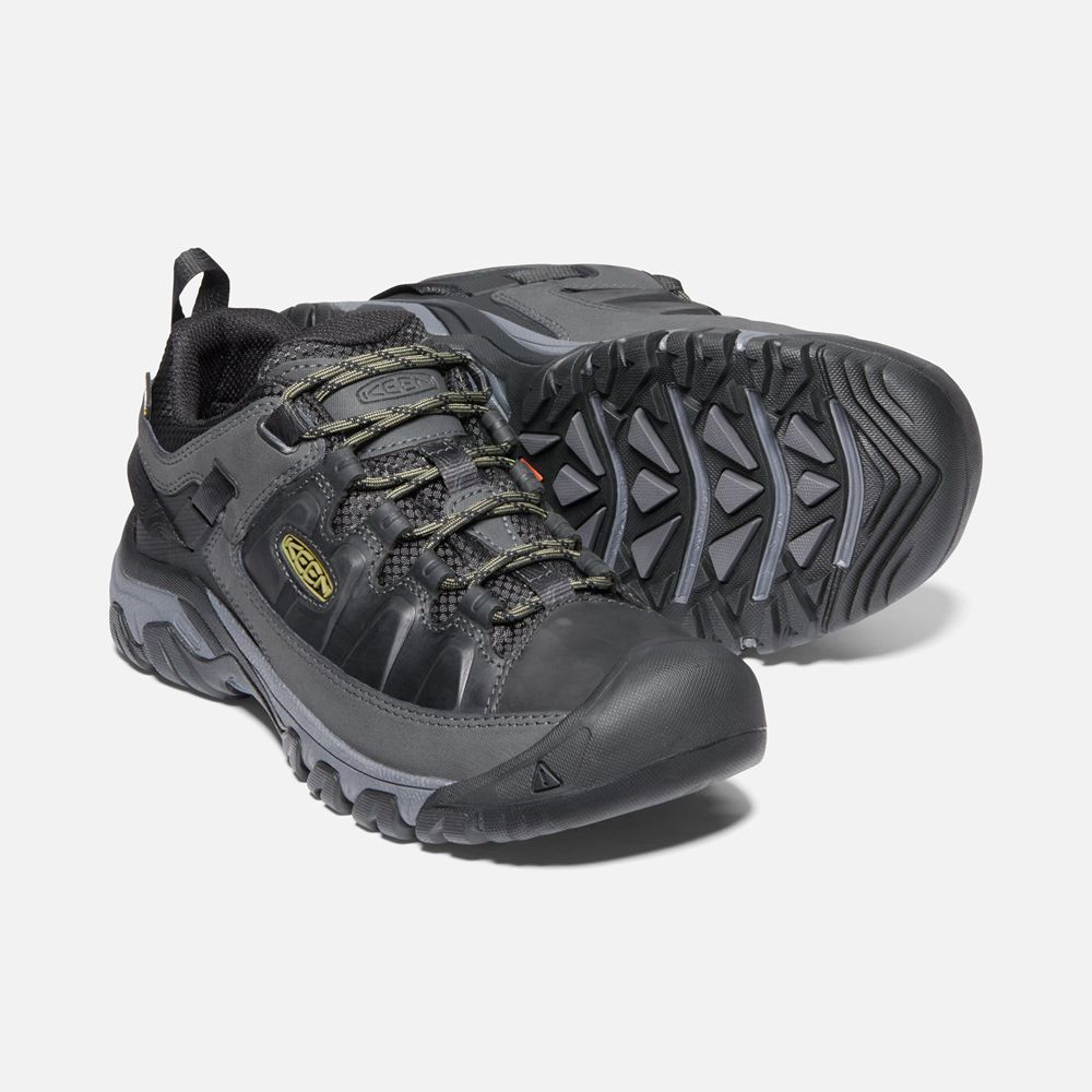 Zapatos de Seguridad Keen Mexico Negros - Hombre Targhee Iii Waterproof - SE7284596